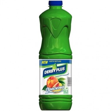PEACH JUICE 20% 2L "DERBY" 4PCS IN PACK, PRICE PER PCS.