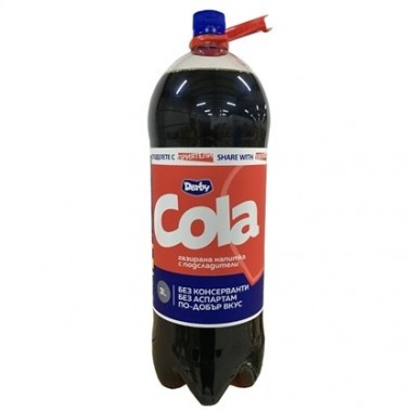 ZERO ASPARTAME COLA 3L "DERBY" PRICE PER PCS.