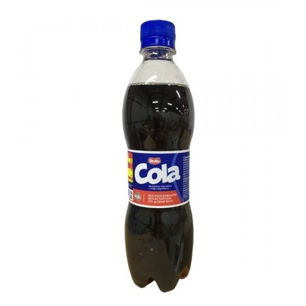 ZERO ASPARTAME COLA 500ML "DERBY" PRICE PER PCS.