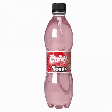 PINK TONIC 500ML "DERBY" 12PCS IN PACK, PRICE PER PCS.