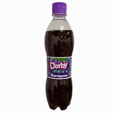BLUEBERRY CARBONATED DRINK 500ML "DERBY" 12PCS IN PACK, PRICE PER PCS.
