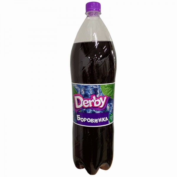 BLUEBERRY CARBONATED DRINK 2L "DERBY" 6PCS IN PACK, PRICE PER PCS.
