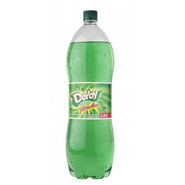 CARBONATED DRINK, GREEN APPLE 2L "DERBY" 6PCS IN A PACK, PRICE PER PCS.