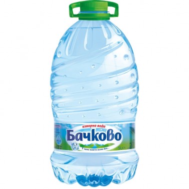 SPRING WATER BACHKOVO 5L "DERBY" PRICE PER PCS.