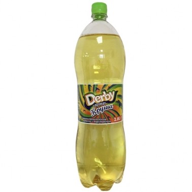 CARBONATED DRINK, PEAR 2L "DERBY" 6PCS IN A PACK, PRICE PER PCS.