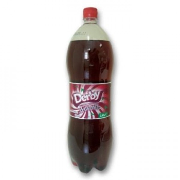 SOUR CHERRY CARBONATED DRINK 2L "DERBY" PRICE PER PCS.