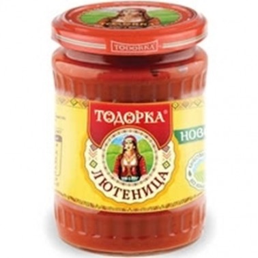 LYUTENITSA TODORKA 575GR TRADITIONAL "DERONI" PRICE PER PCS.