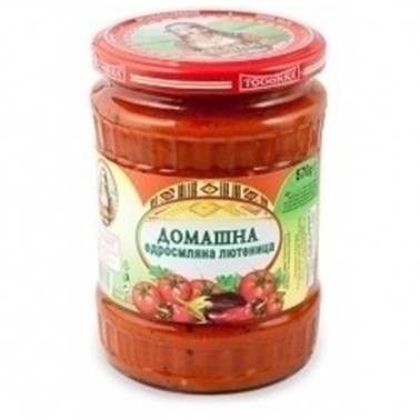 LYUTENITSA TODORKA 570GR HOMEMADE COARSLEY GROUND "DERONI" PRICE PER PCS.