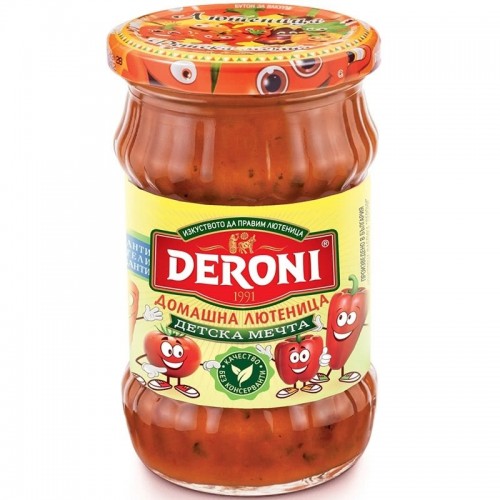 LYUTENITSA 260GR KIDS DREAM HOMEMADE "DERONI" PRICE PER PCS.