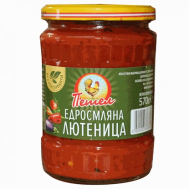 LYUTENITSA PETEL 570GR COARSLEY GROUND "DERONI" 6PCS IN BOX, PRICE PER PCS.
