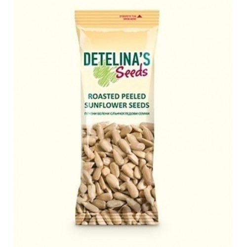 SUNFLOWER SEEDS BAKED PEELED 30GR "DETELINA" 24PCS IN PACK, PRICE PER PCS.