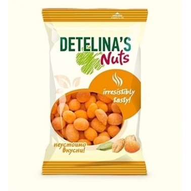 PEANUTS GARNISHED 140GR "DETELINA" 12PCS IN PACK, PRICE PER PCS.