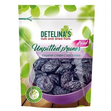 PLUMS WITH SEEDS 250GR "DETELINA" 20PCS IN PACK, PRICE PER PCS.