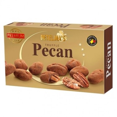 PECAN CHOCOLATE TRUFFEL 120GR "DETELINA" 10PCS IN PACK, PRICE PER PCS.
