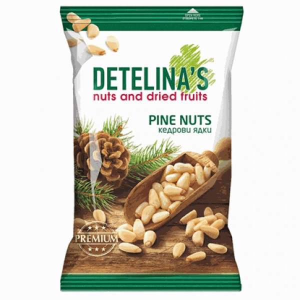 CEDAR NUTS 45GR "DETELINA" 12PCS IN PACK, PRICE PER PCS.