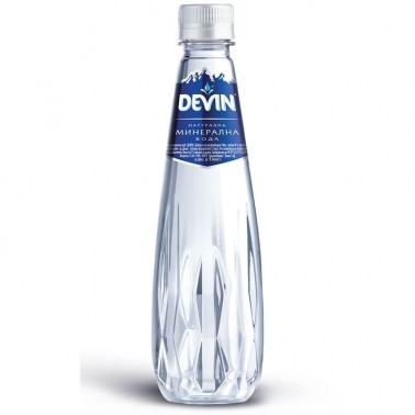 MINERAL WATER NATURAL RET CRYSTAL 330ML "DEVIN" 12PCS IN PACK, PRICE PER PCS.
