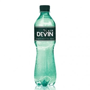 SPARKLING WATER 500ML "DEVIN" 12PCS IN PACK, PRICE PER PCS.