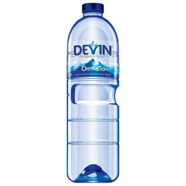 MINERAL WATER 1L "DEVIN" 6PCS IN A PACK, PRICE PER PCS.