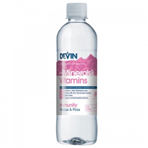 VITAMIN WATER 425ML CHERRY AND ROSE "DEVIN" 6PCS IN PACK, PRICE PER PCS.