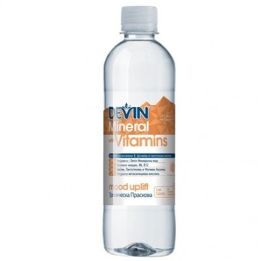 VITAMIN WATER 425ML TROPIC PEACH "DEVIN" 6PCS IN PACK, PRICE PER PCS.