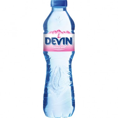 SPRING WATER 0,5L "DEVIN" 12PCS IN A PACK, PRICE PER PCS.