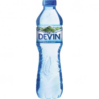 MINERAL WATER 0,5L "DEVIN" 12PCS IN A PACK, PRICE PER PCS.