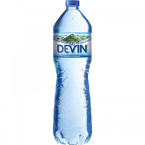 MINERAL WATER 1,5L "DEVIN" 6PCS IN A PACK, PRICE PER PCS.