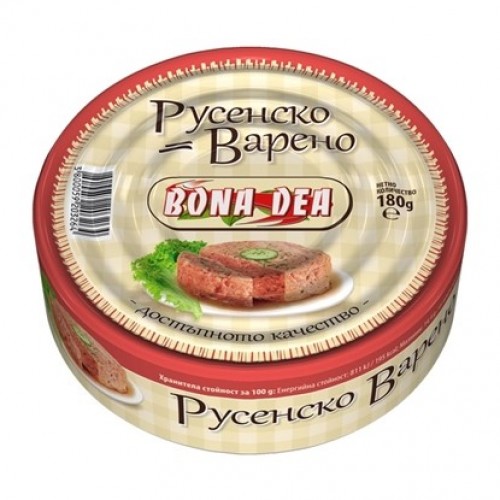 LUNCHEON MEAT 180GR BONA DEA "DIAVENA" 12PCS IN BOX, PRICE PER PCS.