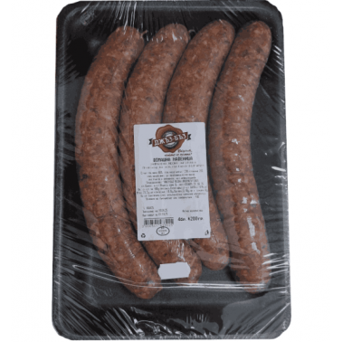HOMEMADE SAUSAGE 200GR "JUZ BUZ'' PRICE PER PCS.