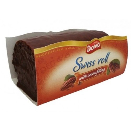 CAKEROLL COCOA 115GR "DOMA" 12PCS IN BOX, PRICE PER PCS.