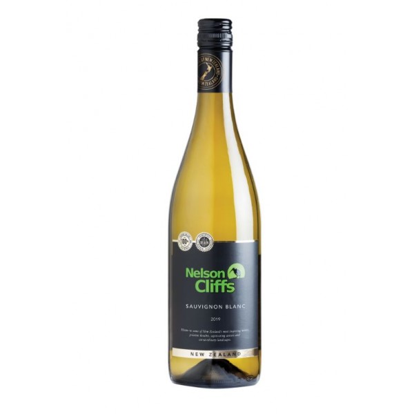 WINE WHITE NELSON CLIFFS SAUVIGNON BLANC 0.75L 12% ''DOMAIN MENADA" 6PCS IN PACK, PRICE PER PCS.