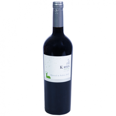 RED WINE KORTEN MELNIK NATURA MAVRUD & RUBIN 0.75L 13.5% ''DOMAINE BOYAR" 6PCS IN PACK, PRICE PER PCS.