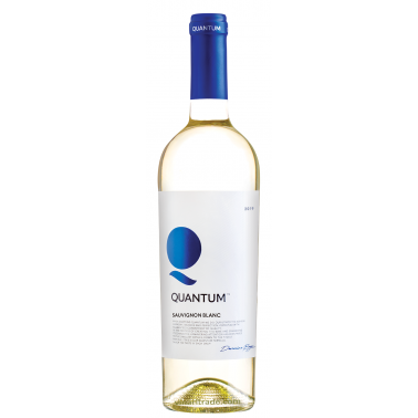 WINE WHITE QUANTUM SAUVIGNON BLANC 0.75L 13% ''DOMAINE BOYAR" 6PCS IN PACK, PRICE PER PCS.