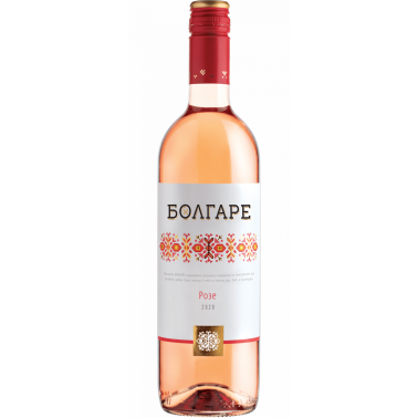 WINE BOLGARE ROSÉ 0.75L 12.5% ''DOMAINE BOYAR" 6PCS IN PACK, PRICE PER PCS.