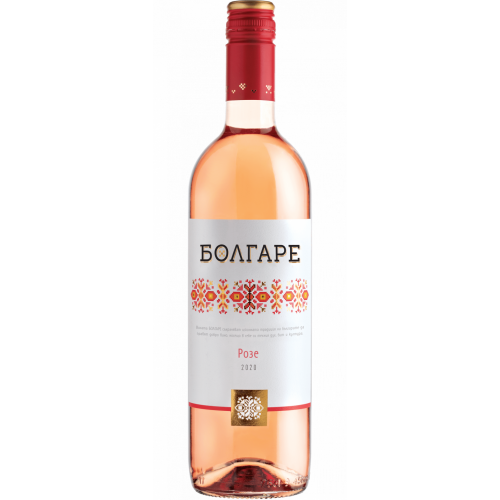 WINE BOLGARE ROSÉ 0.75L 12.5% ''DOMAINE BOYAR" 6PCS IN PACK, PRICE PER PCS.