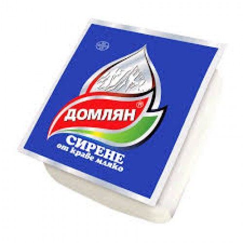 WHITE COW CHEESE BOX 800GR "DOMLYAN" PRICE PER PCS.