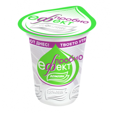 MILK SOUR PRODUCT PROBIO 400GR "DOMLYAN" PRICE PER PCS.