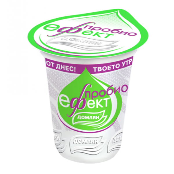 MILK SOUR PRODUCT PROBIO 400GR "DOMLYAN" PRICE PER PCS.