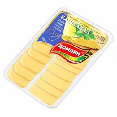 COW'S CHEESE 200GR SLICE "DOMLYAN" PRICE PER PCS.