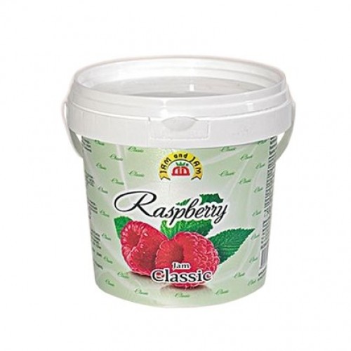 JAM CLASSIC 750GR RASPBERRY "JAM AND JAM" 4PCS IN BOX, PRICE PER PCS.