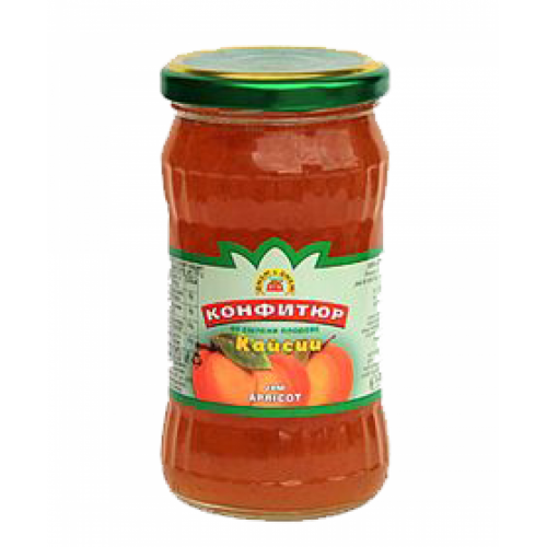 JAM 360GR MASHED APRICOTS "JAM AND JAM" 6PCS IN BOX, PRICE PER PCS.