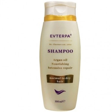 SHAMPOO WITH ARGAN OIL 300ML "EVTERPA", PRICE PER PCS.
