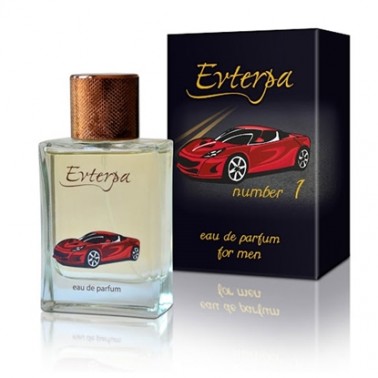 MEN'S PERFUME NUMBER 1 55ML "EVTERPA", PRICE PER PCS.