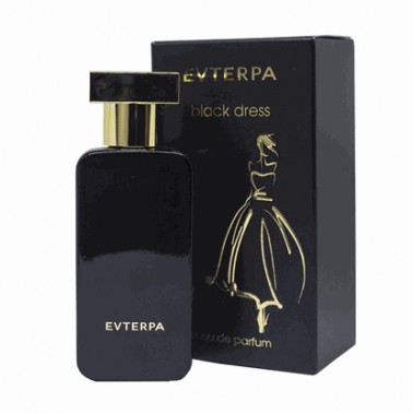 PERFUME BLACK DRESS 50ML "EVTERPA", 7PCS IN BOX, PRICE PER PCS.