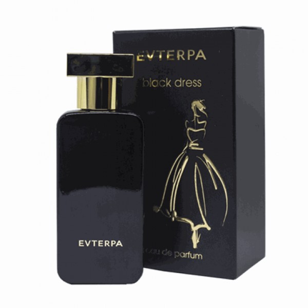 PERFUME BLACK DRESS 50ML "EVTERPA", 7PCS IN BOX, PRICE PER PCS.