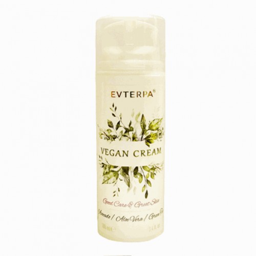 ANTI-WRINKLE FACE CREAM VEGAN 100ML "EVTERPA", 12PCS IN BOX, PRICE PER PCS.