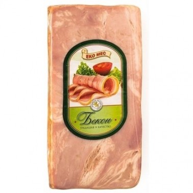BACON 220GR VACUUM "EKOMES" PRICE PER PCS.