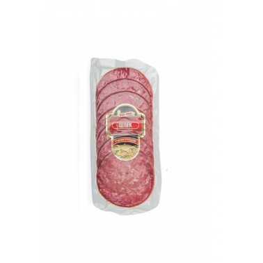 LARDED SALAMI SANDWICH SLICE 160GR "EKOMES" PRICE PER PCS.
