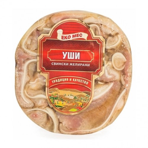 PIG EARS JELLY 200GR "EKOMES" PRICE PER PCS.