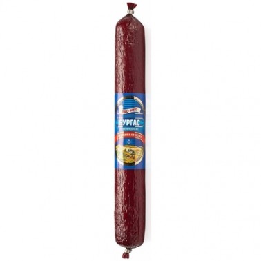 SALAMI LARDED BURGAS LONG "EKOMES" PRICE PER KG.